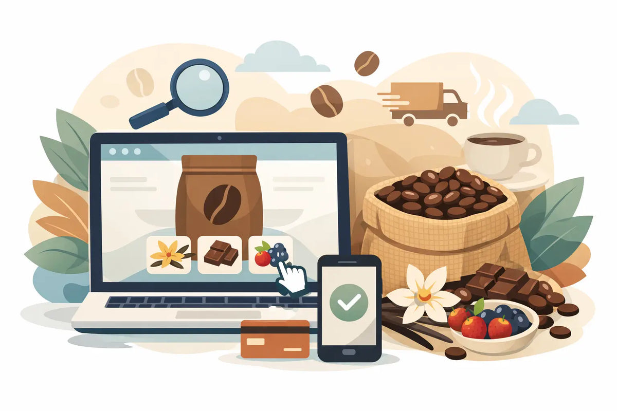 How to Buy Fresh Flavored Coffee Beans Online
