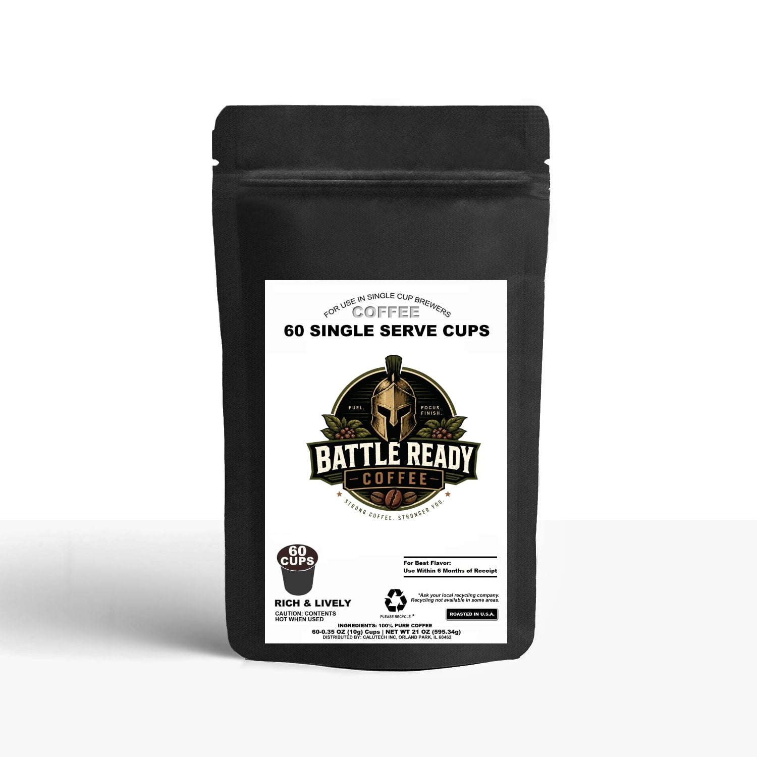 60 Pack Single Serve Coffee Capsules