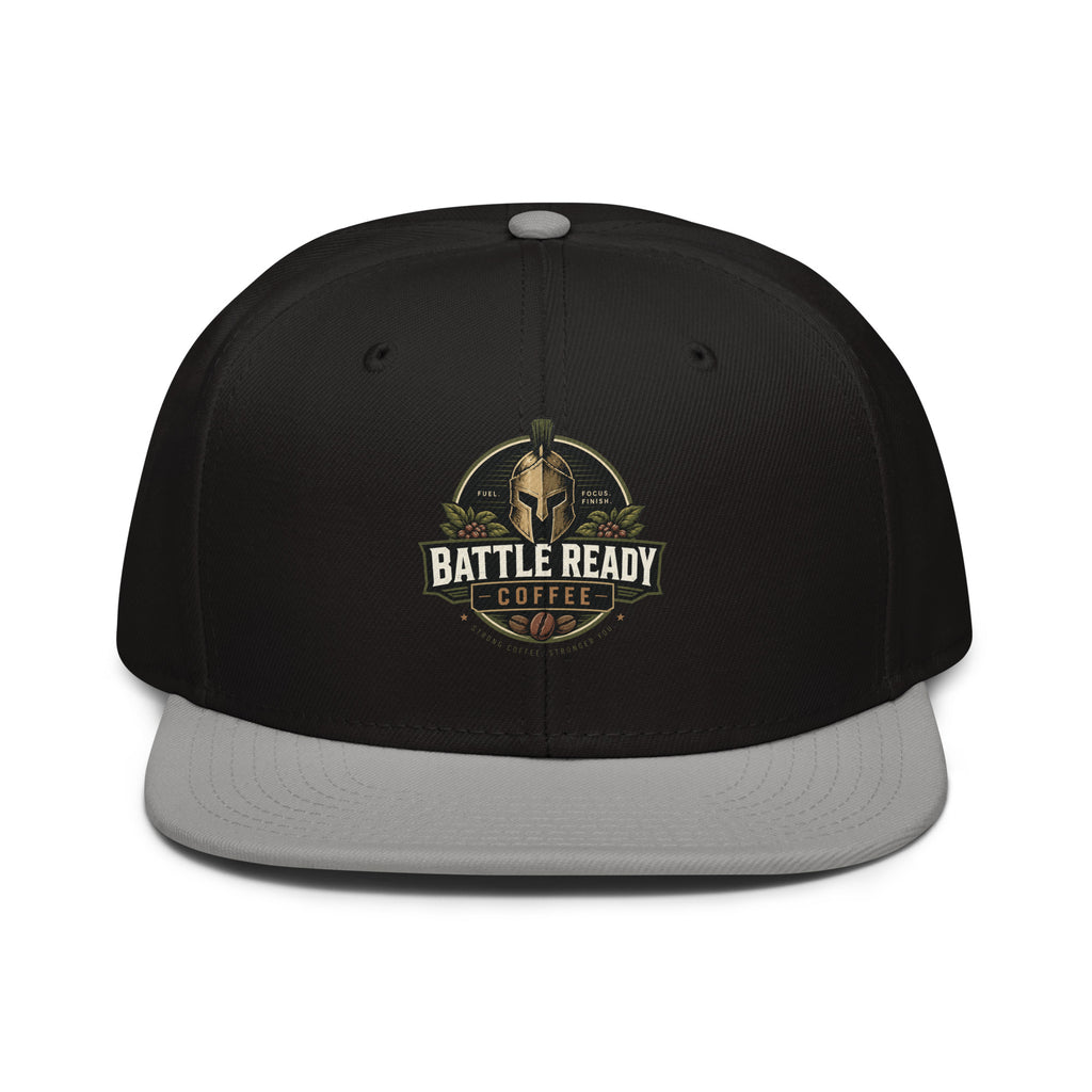 Battle Ready Coffee snapback hat